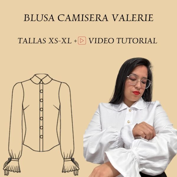 Blusa camisera Valerie