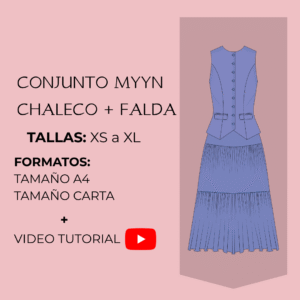 Conjunto Myyn Chaleco + Falda