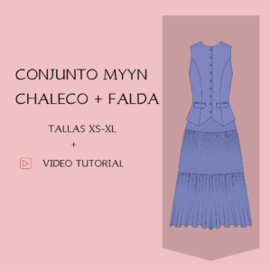 Conjunto: Chaleco + Falda